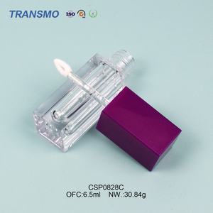 Tubos de Brillo Labial Vacíos de 6.5ml con Brocha Grande, Venta Caliente, Botella de Plástico Cosmética con Logotipo Personalizado, Fabricante de Envases para Corrector y Colorete - Product Image 4