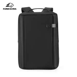 Kingsons Men's Laptop <b>Backpack</b> 20-35L Lightweight Business Travel Commuting Casual <b>Backpack</b> Solid Color Shoulder Straps - Product Image 4
