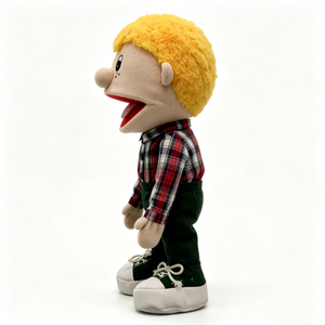 Marioneta de mano personalizada, marioneta de niño con boca móvil, marioneta de peluche, marioneta de niño ventrilugador - Product Image 5