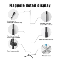 Drapeaux de plage en forme de larme, imprimés par sublimation double face, pour expositions publicitaires en plein air, drapeaux plume