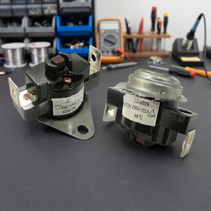 Thermostat bimétallique à réinitialisation manuelle HW T34-R-221 3/4 pouce -20-180 TUV CQC ETL certifié AC125V/250V pour pièces d'appareils électroménagers - Product Image 3