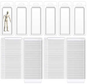 Boîtier de protection jetable et recyclable en plastique PET Wesiti <span class=keywords><strong>pour</strong></span> figurines d'action, épaisseur 0,50 mm, anti-rayures - Product Image 1