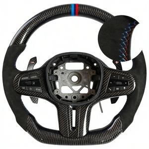Volante <span class=keywords><strong>Deportivo</strong></span> Personalizado de Fibra de Carbono M Sport para <span class=keywords><strong>BMW</strong></span> Serie G M3 G80 M4 G82 M5 F90 M8 X3m X4m X5m X6m G3x G1x - Product Image 4