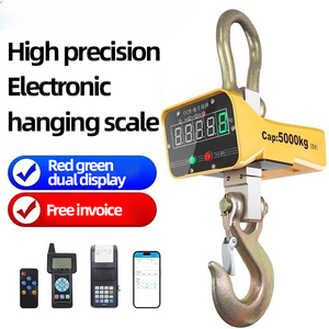 Móc điện tử Quy mô cần cẩu điện tử treo móc quy mô độ chính xác cao cân nặng không dây điều khiển từ xa 3t 5t 10t - Product Image 6