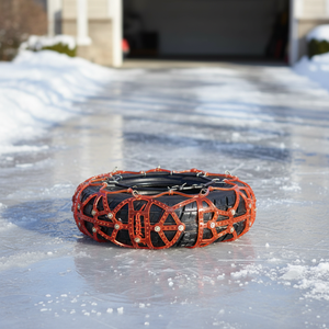 Nouvelles chaînes antidérapantes pour pneus à deux roues, chaînes à <span class=keywords><strong>neige</strong></span>, chaînes d'hiver pour moto, voiture, tricycle électrique, chaîne en caoutchouc épais, chaîne en tendon de bœuf - Product Image 6