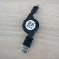24H teslimat ucuz fiyat cep telefonu aksesuarları 1 metre Android usb-a mikro Usb veri kablosu geri çekilebilir kablo
