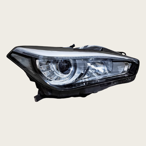 مجموعة مصباح أمامي لسيارة INFINITI Q70 Q70S Q70L، ضوء سيارة أصلي AFS Y51 AWD، 3.7، 5.6، هجين <span class=keywords><strong>M</strong></span> LED OEM 260104AN1D - Product Image 5