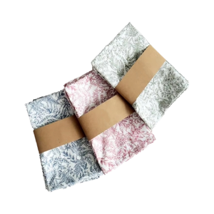 Serviettes carrées en coton à motifs floraux vintage, tissu doux et lavable pour cuisine de ferme, <span class=keywords><strong>mariage</strong></span>, fête, maison, restaurants, tables - Product Image 4