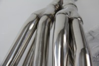 Collecteur d'échappement MATCHWAY haute performance en acier inoxydable 201 poli, soudé TIG, pour VW Golf GTI Jetta VR6 2.8L