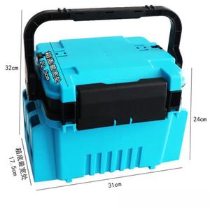 Großhandel Tragbare Angelbox mit Doppelteilen für Köder, Haken und Zubehör aus ABS - Product Image 2