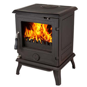 Cast Iron Wood Burner Stove. Fireplace Indoor <strong>Log</strong> Burner. - Product Image 3