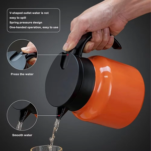 Thermos à café pour garder le café chaud, bouilloire à double paroi en acier inoxydable, carafe <span class=keywords><strong>isotherme</strong></span> pour café, théière - Product Image 5