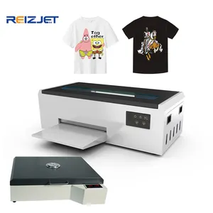 Reizjet Desktop Digital A4 DTF Printer Industrial T shirt LOGO Printing Machines For Small Businesses At Home