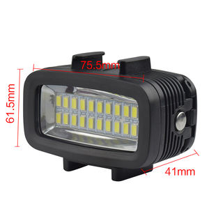 Gopros-lampe LED sous-marine pour plongée Go pro, SJCAMs et autres caméras, éclairage de haute qualité, 40 mètres, 700lm, livraison gratuite - Product Image 6