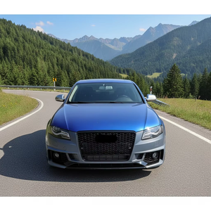 S Line paraurti anteriore griglia griglia <span class=keywords><strong>Logo</strong></span> emblema Quttro per <span class=keywords><strong>Audi</strong></span> A4 B9 rs4 - Product Image 3