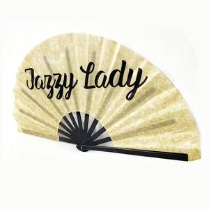 Abanico Plegable Grande de 33 cm (13 Pulgadas) con Impresión Personalizada a Buen Precio, Abanico de Mano con Sublimación, Abanico para Fiestas - Product Image 2