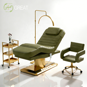 Table <span class=keywords><strong>de</strong></span> <span class=keywords><strong>massage</strong></span> électrique pour <span class=keywords><strong>salon</strong></span> <span class=keywords><strong>de</strong></span> beauté, 3 moteurs hydrauliques, rose, luxe, avec lumière, idéale pour les salons <span class=keywords><strong>de</strong></span> <span class=keywords><strong>massage</strong></span> et les soins des cils - Product Image 5