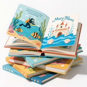 Libros de Cuentos Educativos de Tapa Dura para Niños ECO con Impresión de Logotipo Personalizado, Materiales de Papel y Cartón para el Aprendizaje Infantil - Product Image 2