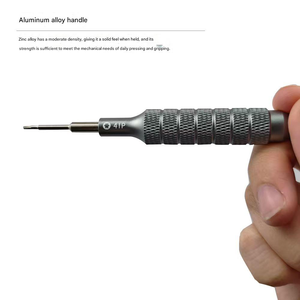 6 in 1 Screwdriver Set, Steel Bits,Aluminum Handle,Silent Bearing Design, for Phone, Watch&Electronics Repair - Product Image 4