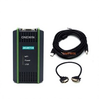 Câble de programmation PLC compatible Siemens S7-200/300/400 6ES7972-0CB20-0XA0 Adaptateur USB-MPI isolé MPI/PPI/DP/PROFIBUS