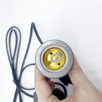 Portalámparas E27 con Enchufe Europeo, Cable Resistente al Agua, Regulable, para Lámparas de Calor para Reptiles, con Interruptor de Atenuación, CA 220V, 2 Años de Garantía