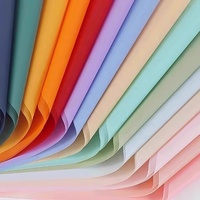 Papier d'emballage coréen imperméable à faible MOQ pour emballage cadeau de fleurs, papier d'emballage personnalisé pour bouquets floraux, papier d'emballage pour fleurs