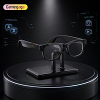 Lunettes Intelligentes Gamegaga J Ai avec Caméra HD 8MP, Capture Photo/Vidéo Sans Fil Bluetooth, Streaming en Direct, Traduction IA, IPX-4 AIMB-G2 Pro