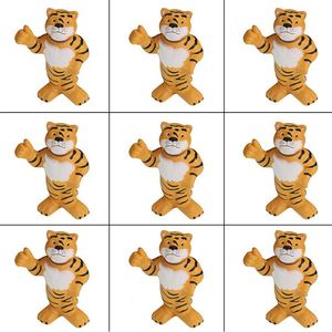 Anti-stress en mousse PU en forme de tigre, personnalisables avec logo, promotionnels, pour enfants de 5 à 7 ans – Meilleures ventes à prix abordable - Product Image 3