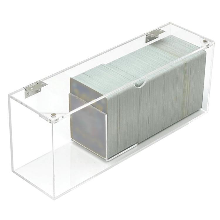 Acrylic Gradecard Box with Button Closure