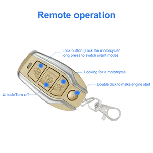 Universal Motocicleta PKE Sistema De Alarme Para Motocicleta Elétrica Keyless Scooter Elétrica Anti Ladrão Alarme - Product Image 4