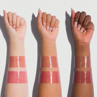 Brillant à lèvres liquide hydratant végétalien longue tenue haute pigmentation avec écran solaire, personnalisable (MSDS), effet repulpant, vente en gros, marque privée