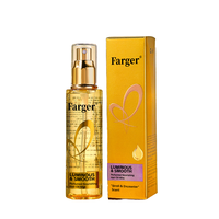 Huile Essentielle Capillaire Parfumée Longue Durée – Spray Réparateur Hydratant et Lissant pour Cheveux Bouclés et Abîmés