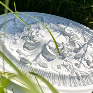 2024 nouveau Design décoratif <span class=keywords><strong>plafond</strong></span> Rose pendentif lampe Base panneau moulage lustre <span class=keywords><strong>plafond</strong></span> plaque décor <span class=keywords><strong>plafond</strong></span> Rosette - Product Image 4