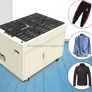 Machine automatique de pliage et d'emballage de serviettes, T-shirts, vêtements de sport fins et chemises à manches, avec fonction de repassage - Product Image 3