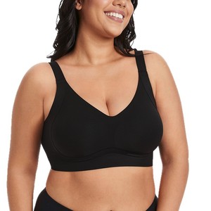 Soutien-gorge YIYI pour femmes grandes tailles, col en V profond, effet seconde peau, dos en U, sans armatures, confortable, push-up, respirant, sans coutures - Product Image 3