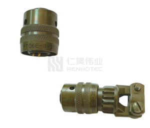 IP68 водонепроницаемый штык разъем круговой Электрический MIL-DTL-26482 штекер - Product Image 3