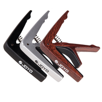 JOYO JCP-01 Capo Gitar Logam dengan Desain Pegangan Nyaman Ringan 30G untuk Gitar Akustik & Elektrik 6 Senar