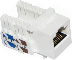 Module réseau RJ45 Keystone Cat6 sans outil à 90 degrés avec capuchon transparent, <span class=keywords><strong>prise</strong></span> femelle pour plaque murale Ethernet - Product Image 5