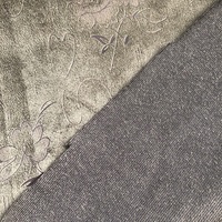 Tissu en velours peluche Velboa DTY FDY gaufré style marocain pour textile de maison 100% polyester, tissus Alibaba, tissu en velours de créateur