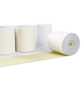 Rouleaux de papier autocopiant autocopiant personnalisé 2 plis Papier de copie autocopiant <span class=keywords><strong>CB</strong></span> CFB CF CNR <span class=keywords><strong>Rouleau</strong></span> de papier de reçu pour impression - Product Image 5
