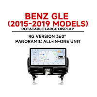 Reproductor de DVD para Auto de 12.3 Pulgadas, Radio Android con Pantalla Táctil, Navegación GPS, Carplay para Benz GLE 2015-2019