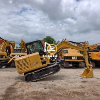 Mini-excavatrice de bonne qualité de 6 tonnes, Cat306e2, excavatrice d'occasion, matériel de construction d'occasion, CAT 303 304 305.5 307 308 à vendre