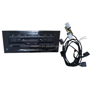 Toque el panel de control de aire acondicionado, interruptor de control de aire acondicionado de cristal líquido calentado con marco negro, para <span class=keywords><strong>Golf</strong></span> <span class=keywords><strong>7</strong></span>/<span class=keywords><strong>7</strong></span>.5 - Product Image 5
