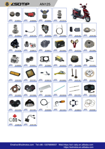 เครื่องกรองอากาศสำหรับเบอร์กัน13780-34F50-00 125 VR125 HJ125T-8 - Product Image 3