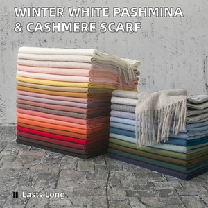 Runyang Factory's New Arrival Winter Collection <strong>100</strong>% Merino <strong>Wool</strong> Alpaca Pashmina Scarf Other Scarf Cashmere Autumn <strong>Shawl</strong> - Product Image 2