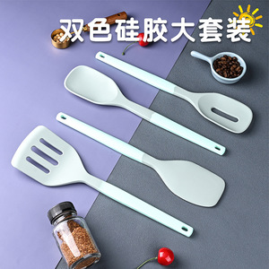 Ensemble de spatules en silicone, 4 pièces, résistantes à la chaleur, antiadhésives, ustensiles de cuisson, outils de cuisine pour la cuisson et la pâtisserie - Product Image 5