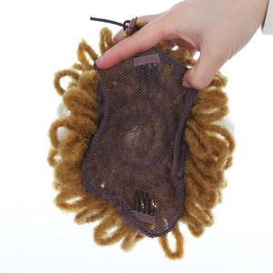 เดรดล็อคแอฟโฟร่วิกผมสังเคราะห์,คลิปถักเปียผมหางม้าหางม้าผูกเชือกแบบพองสูงหางม้า - Product Image 4