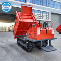 Mini-dumper agricole diesel sur chenilles 1 tonne avec système de chargement, neuf ou d'occasion, à vendre