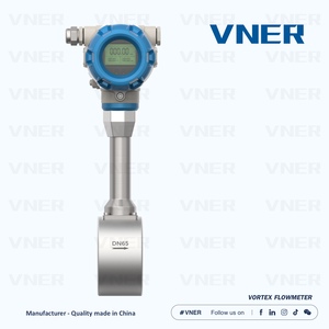 Vner IP65สแตนเลสเครื่องวัดการไหลแบบหมุนบนพื้นที่แปรผันแบบหนีบที่กำหนดเองได้ความแม่นยำ1% DN15 ~ DN300ขนาดกลางเหลว - Product Image 4