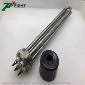 AC 220v 3kw 3000w spirale <span class=keywords><strong>tubulaire</strong></span> chauffe-eau pour Eau/Huile/Acide/Chauffage De <span class=keywords><strong>piscine</strong></span> - Product Image 3